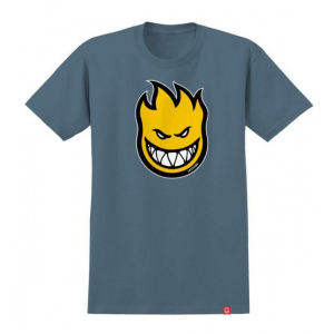 Camiseta Spitfire Bighead Fill Ss Azul Amarilla